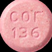 Cor 136 pill — lab-tested sample