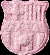 Barcelona pill — lab-tested sample