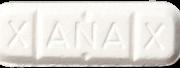 Fake Xanax sample 11040