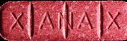 Fake Xanax sample 11172