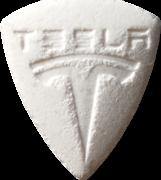 White Tesla sample 11450