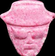 Pink Heisenberg pill — lab-tested sample