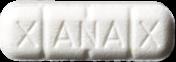 Fake Xanax sample 12048