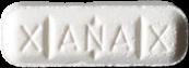 Fake Xanax sample 12051