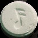Musical Note pill — lab-tested sample