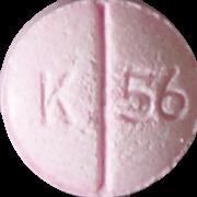 K 56 pill — lab-tested sample
