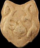 Wolf / 2CB pill — lab-tested sample