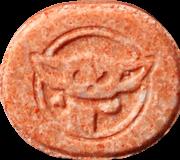 Baby Yoda pill — lab-tested sample