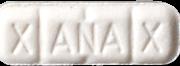Fake Xanax sample 14323