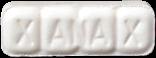 Fake Xanax sample 15657