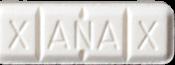 Fake Xanax sample 15793