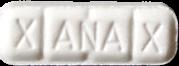 Fake Xanax sample 16183