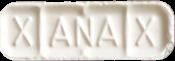 Fake Xanax sample 16902