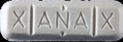 Fake Xanax sample 16997