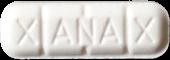 Fake Xanax sample 17086
