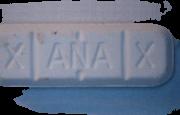 Fake Xanax sample 17294