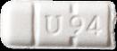U 94 pill — lab-tested sample