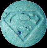 Blue Superman sample 1908