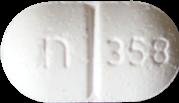 n 358 10 pill — lab-tested sample