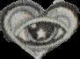 Herz mit Auge sample 20088