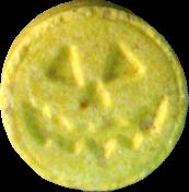 Jack o Lantern pill — lab-tested sample