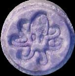 Purple Octopus sample 2067