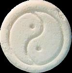 White Yin Yang sample 2368