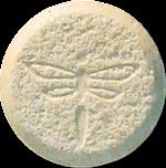 Tan Dragonfly pill — lab-tested sample