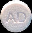AD30 pill — lab-tested sample