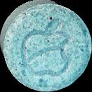 Blue Apple pill — lab-tested sample