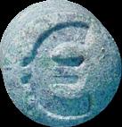 Blue Euros sample 3068