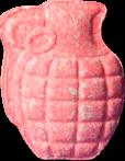 Pink Grenade pill — lab-tested sample