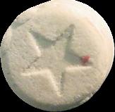 White Star pill — lab-tested sample