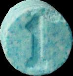 Blue One sample 3408