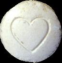 White Heart sample 3765