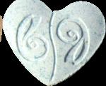 Blue Heart 69 sample 3939