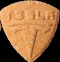Orange Tesla sample 4171