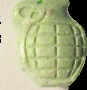 Green Hand Grenade sample 4276
