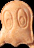 Orange Pacman Ghost sample 5300