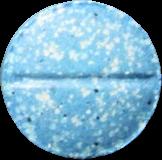 EtizTab pill — lab-tested sample