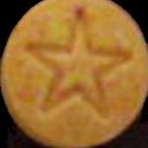 Orange Star pill — lab-tested sample