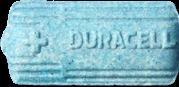 Blue Duracell sample 5879