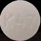 K47 pill — lab-tested sample