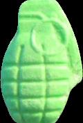 Green Grenade pill — lab-tested sample