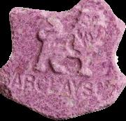 Barclays pill — lab-tested sample