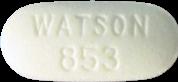 Vicodin pill — lab-tested sample