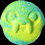 Adventure Time pill — lab-tested sample