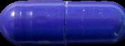 Purply pill — lab-tested sample