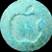 Green Apple pill — lab-tested sample