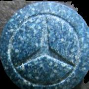 Dark Blue Mercedes pill — lab-tested sample
